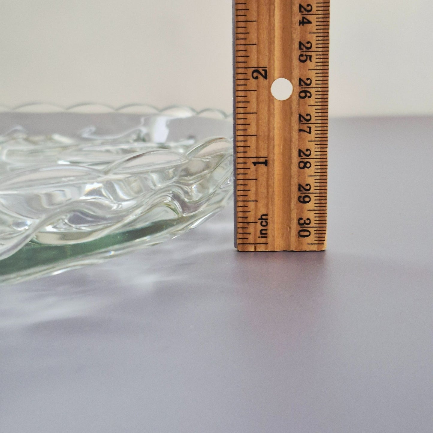 Indiana Glass Spring Time Deviled Egg Tray, USA Made
