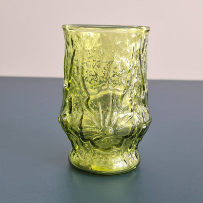 Anchor Hocking "Rainflower Green" Juice Glass, Set of 4, USA Made