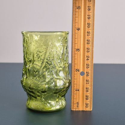 Anchor Hocking "Rainflower Green" Juice Glass, Set of 4, USA Made
