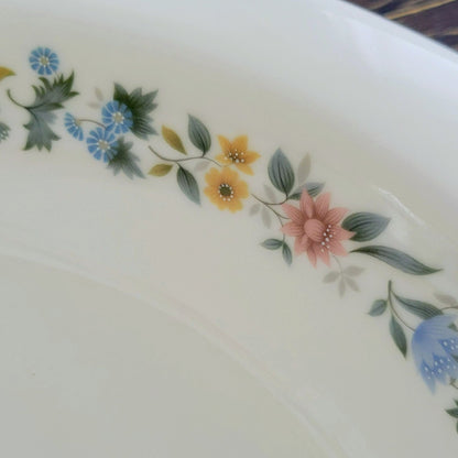 Royal Doulton Pastorale 11" Oval Serving Bowl, c.1970-90 England