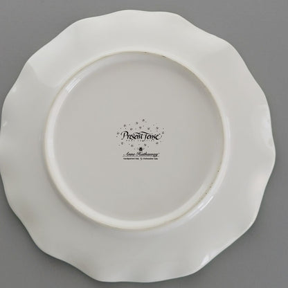Anne Hathaway Holly Jolly Salad Plate, Italy c.2000-2005