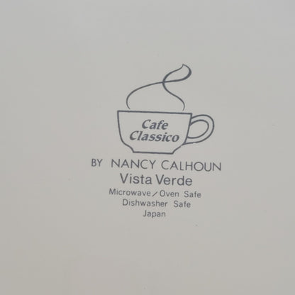 Vista Verde Dinner Plate, Café Classico by Nancy Calhoun