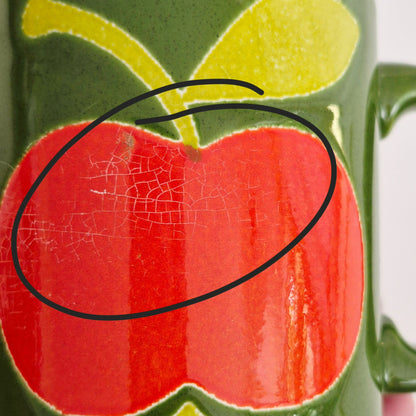 Waechtersbach Apple Coffee Mug, West Germany Mark