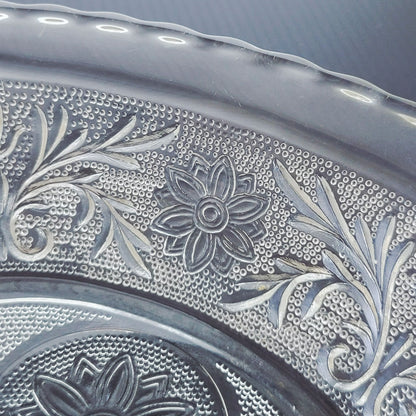 Anchor Hocking Sandwich Clear 8" Oval Serving Bowl, c.1940-60 USA