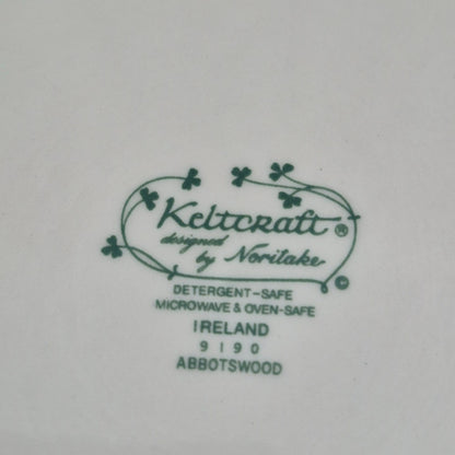 Keltcraft Noritake "Abbotswood" Dinner Plate,Ireland c.1992-96