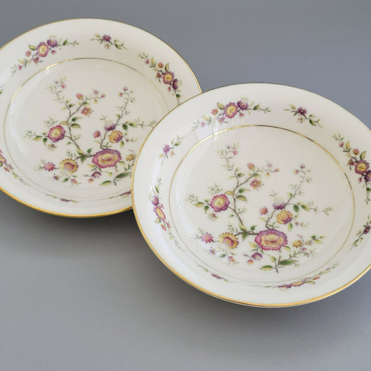 Noritake Asian Song Cereal Soup Bowl Set of 2, c.1970-80s Japan