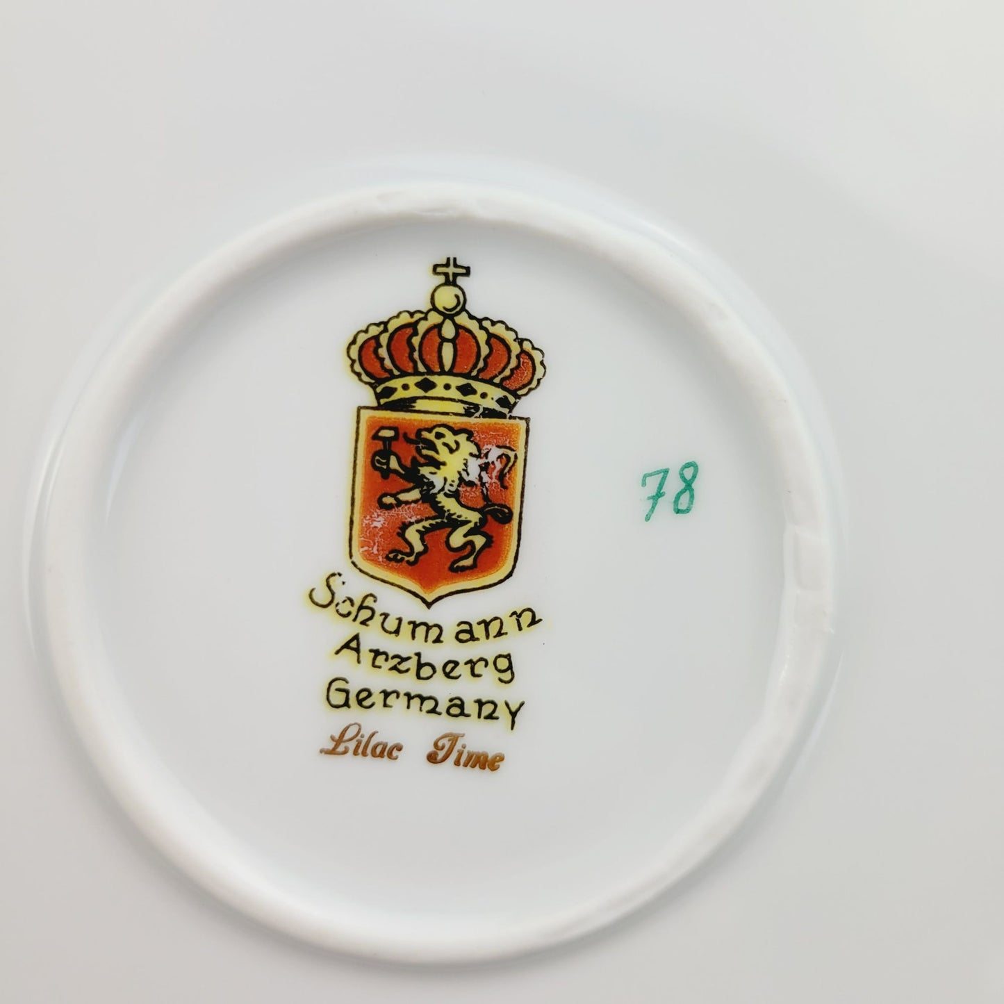 Schumann Lilac Time Round Serving Plate, Made in Germany