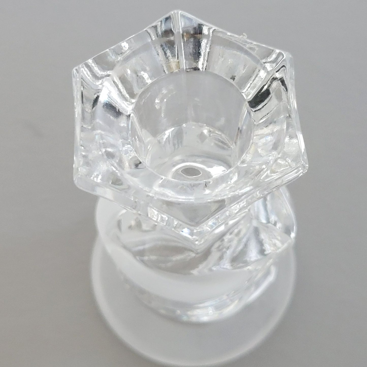 Crystal Swan Taper Candlestick Holder, SET of 2