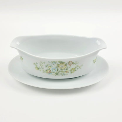 Fashion Royale Ashley Gravy Boat & Underplate, Made in Japan