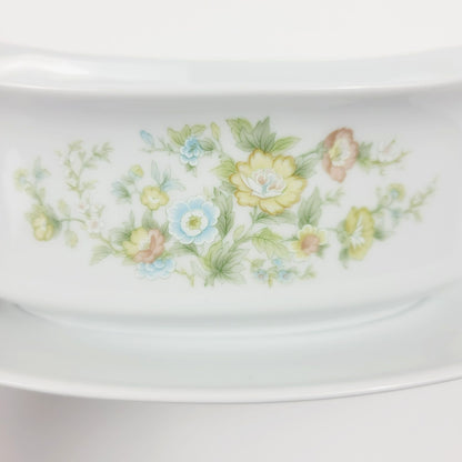 Fashion Royale Ashley Gravy Boat & Underplate, Made in Japan