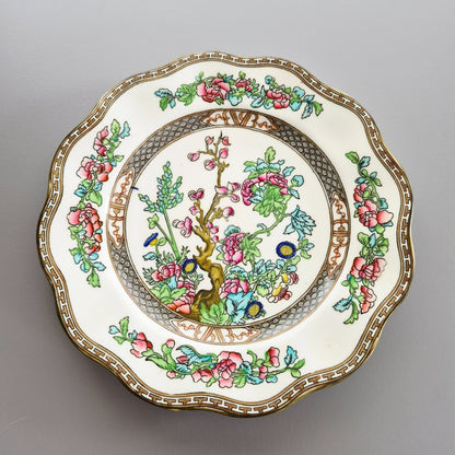 Antique Coalport "Indian Tree" Dinner Plate, c.1891-1939 England