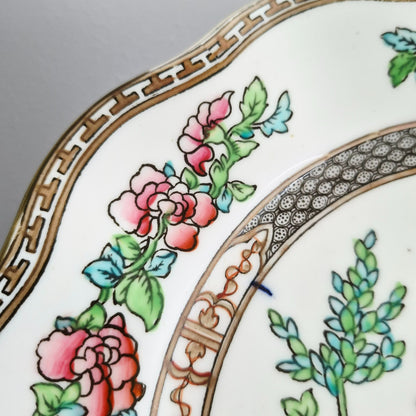 Antique Coalport "Indian Tree" Dinner Plate, c.1891-1939 England