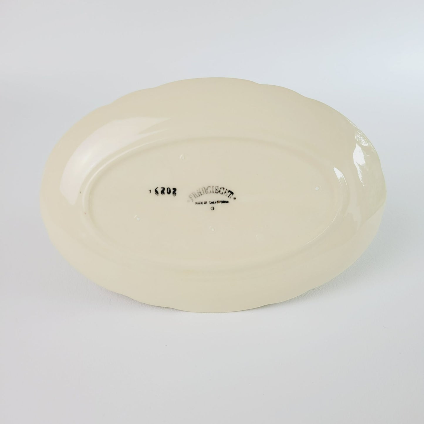 Franciscan Desert Rose Gravy Boat & Underplate, c.1949-53 USA