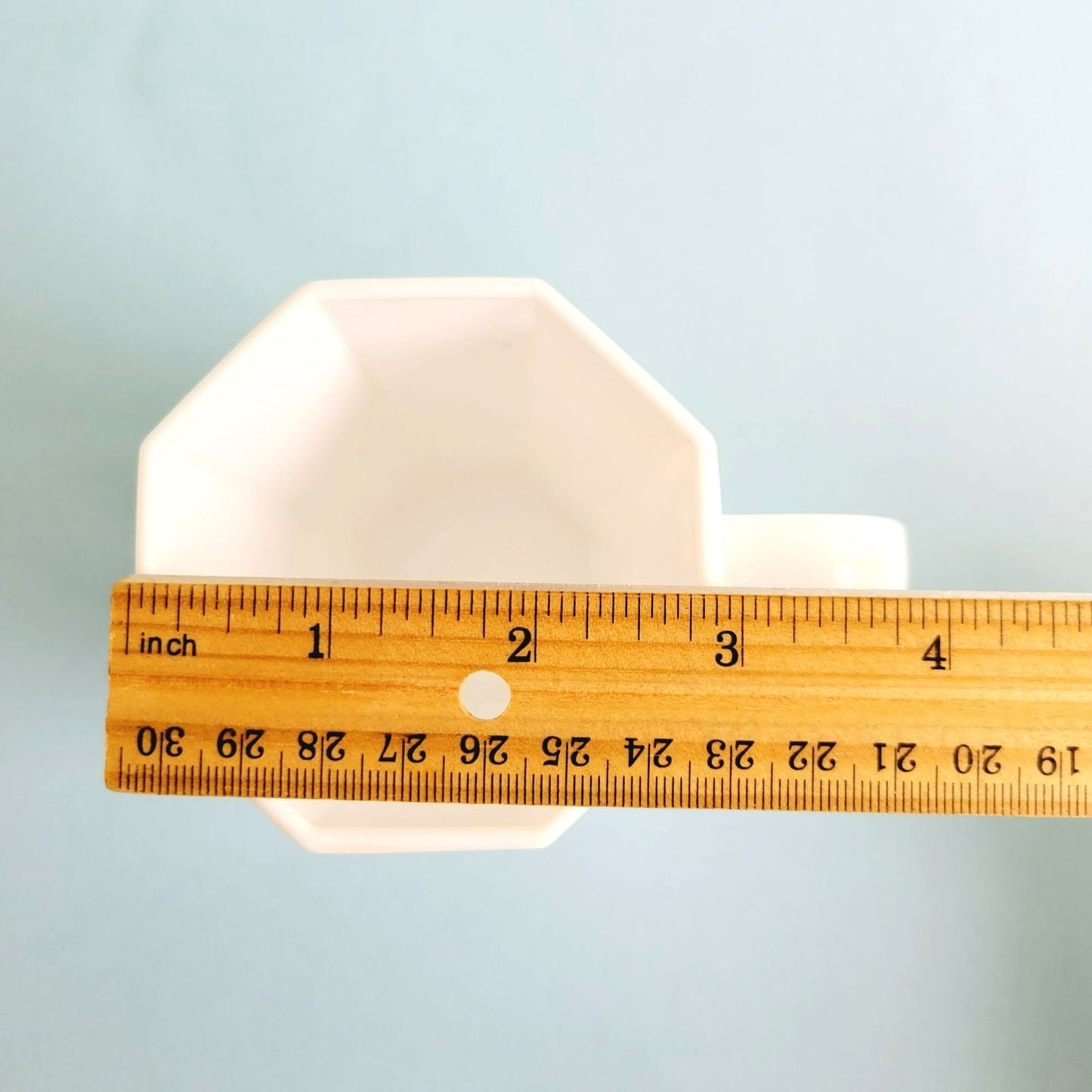 Arcoroc White Octime Glass Mug, Set of 2, Made in France