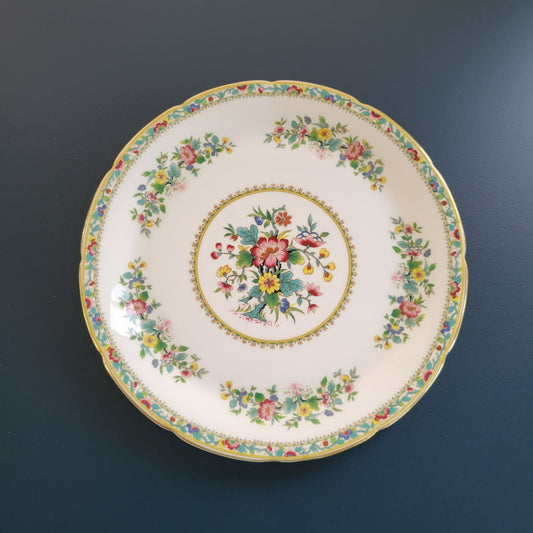 Coalport Ming Rose Dinner Plate, c1970-93 England