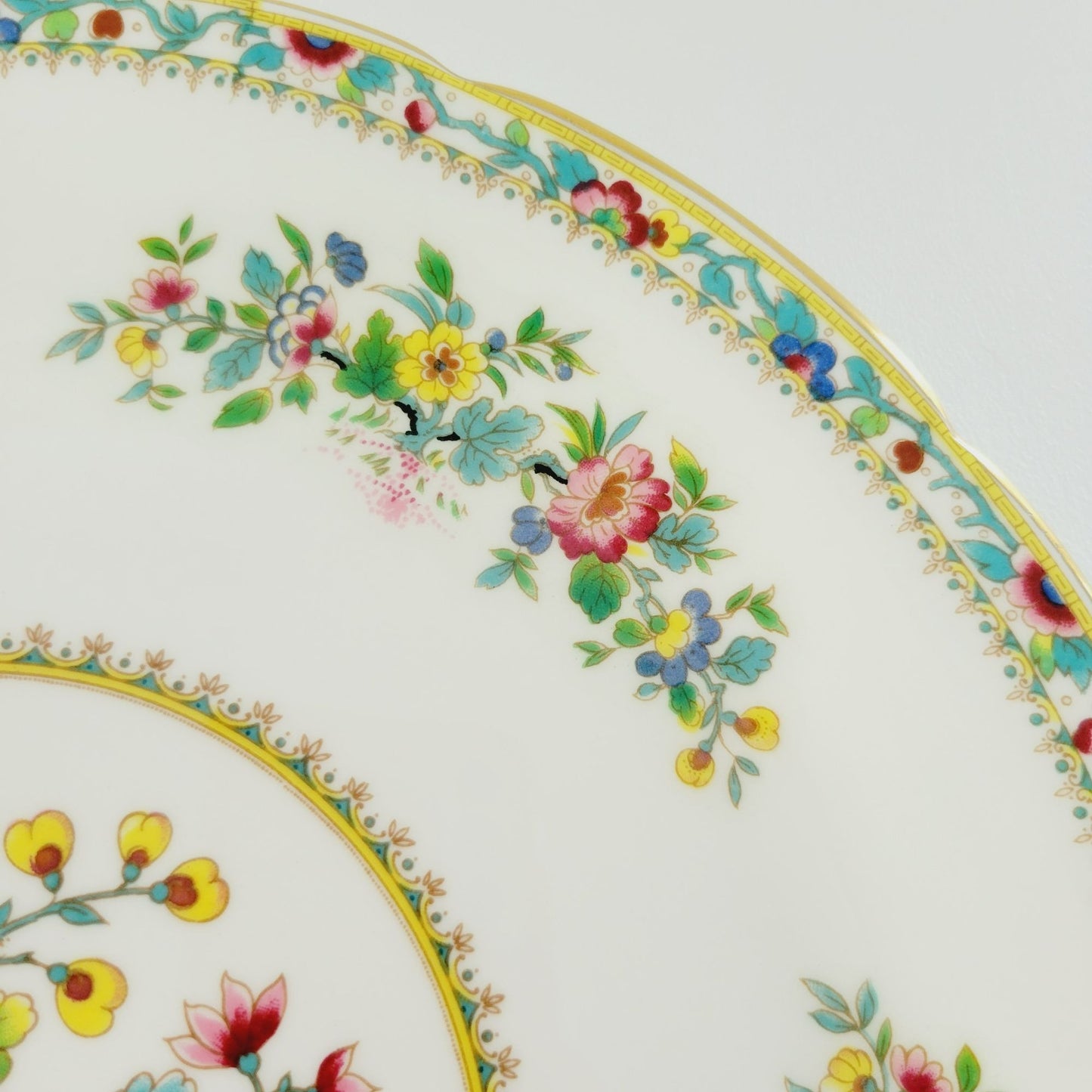 Coalport Ming Rose Dinner Plate, c1970-93 England