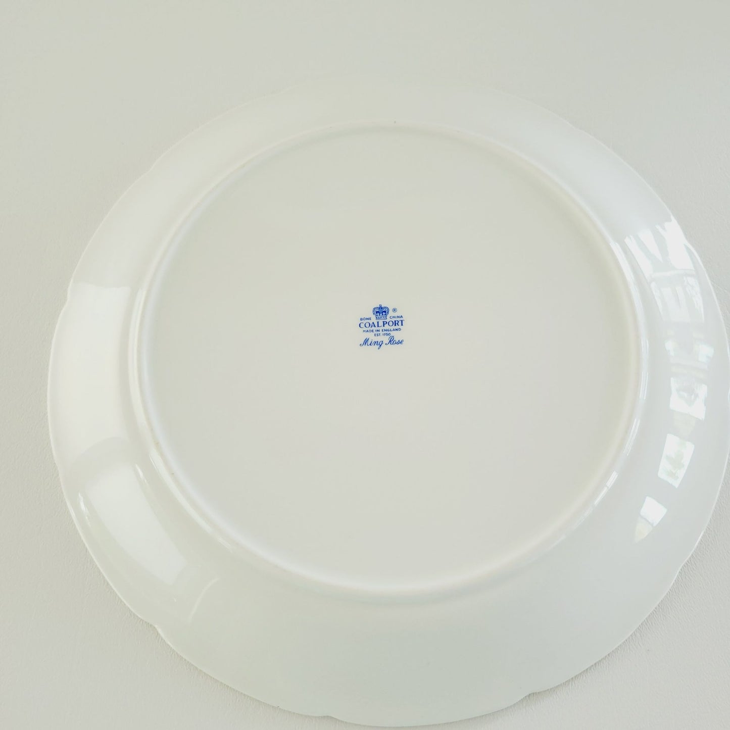 Coalport Ming Rose Dinner Plate, c1970-93 England