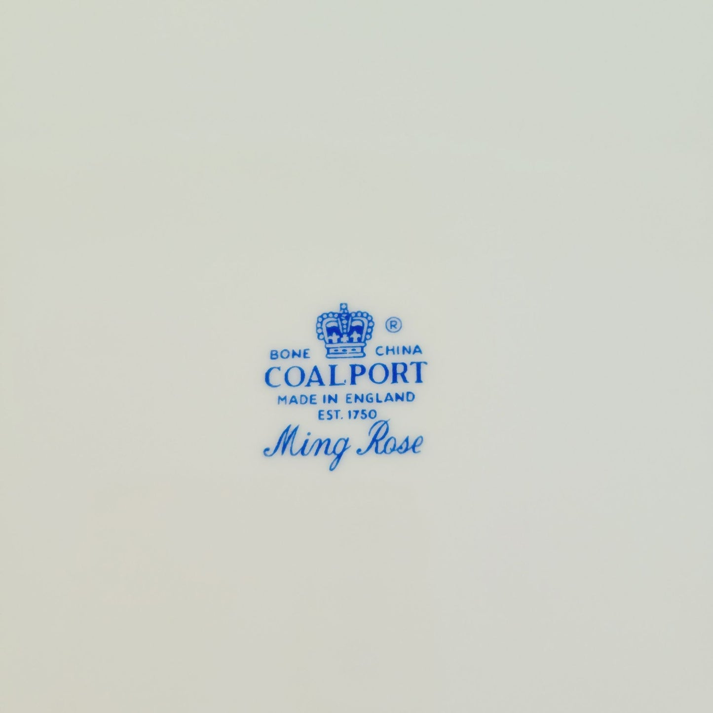 Coalport Ming Rose Dinner Plate, c1970-93 England