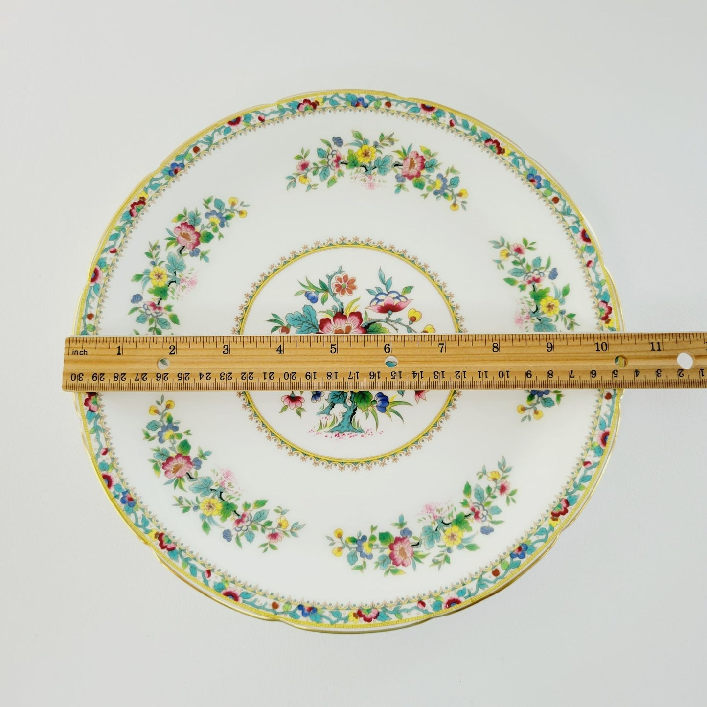 Coalport Ming Rose Dinner Plate, c1970-93 England