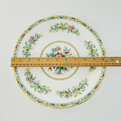 Coalport Ming Rose Dinner Plate, c1970-93 England