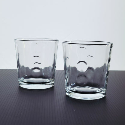 Libbey Glass "Urban Clear" Old Fashioned Glasses, Set of 2, USA Made