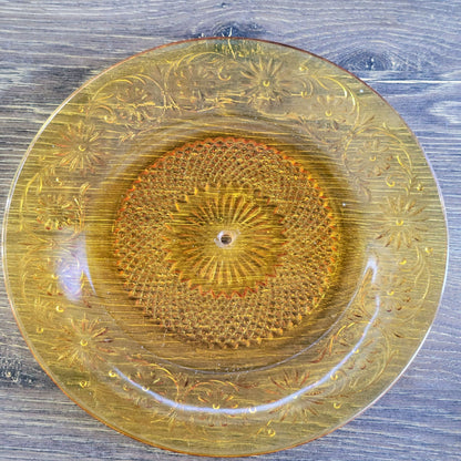 Mismatched 3 Tiered Dessert Stand, Made with Spode & Vintage Indiana Glass Plates
