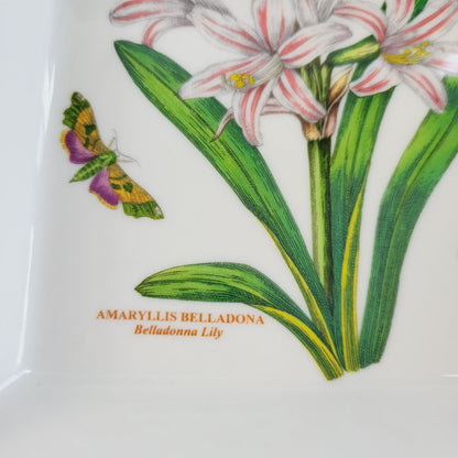 Portmeirion Botanic Garden Belladonna Lily 7" Low Square Bowl