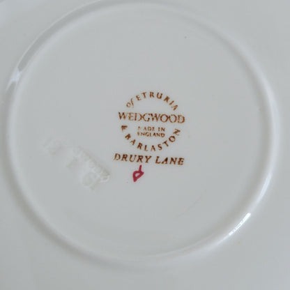 Wedgwood Drury Lane Teacup & Saucer, 2 Sets, c.1962-69 England