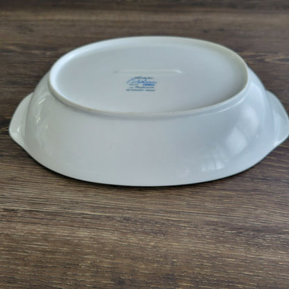 Noritake Maplewood 11" Oval Vegetable Bowl, c.1960s Japan