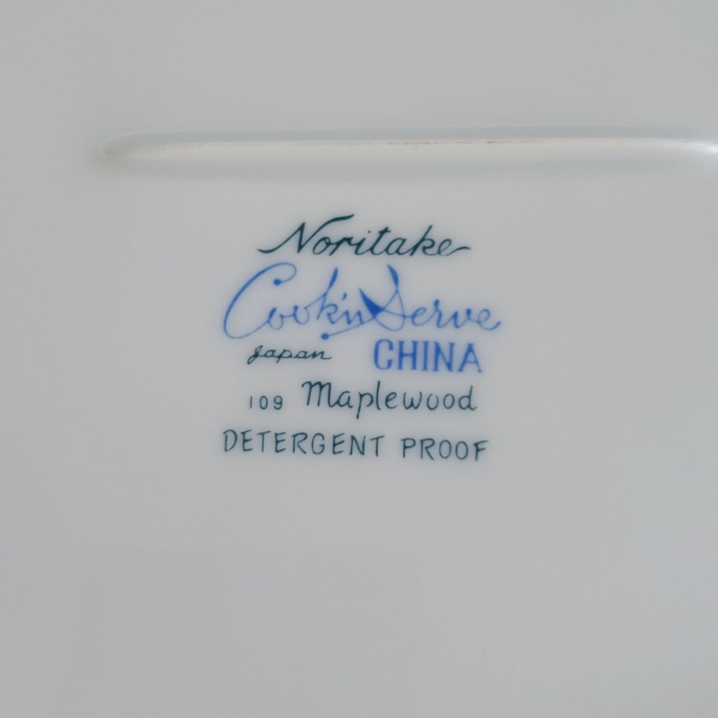 Noritake Maplewood 11" Oval Vegetable Bowl, c.1960s Japan