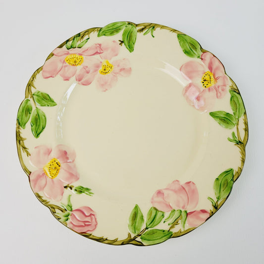 Franciscan Desert Rose Luncheon Plate, c.1940-47 USA