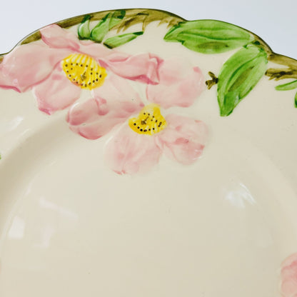 Franciscan Desert Rose Luncheon Plate, c.1940-47 USA