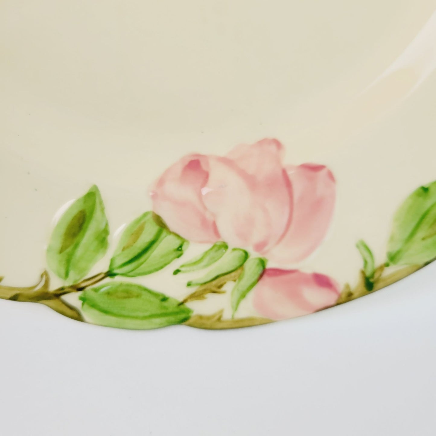 Franciscan Desert Rose Luncheon Plate, c.1940-47 USA