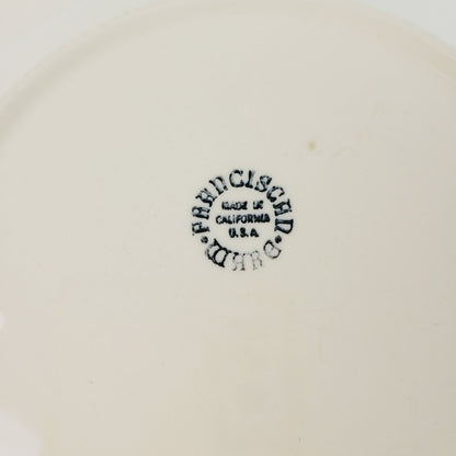 Franciscan Desert Rose Luncheon Plate, c.1940-47 USA