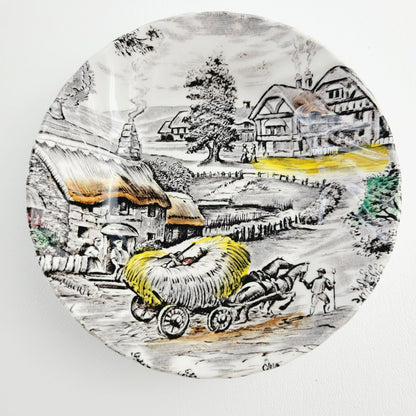 Staffordshire Yorkshire Dessert Bowl Set of 2, Made in England