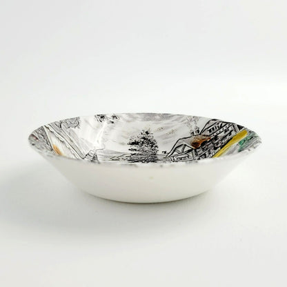 Staffordshire Yorkshire Dessert Bowl Set of 2, Made in England