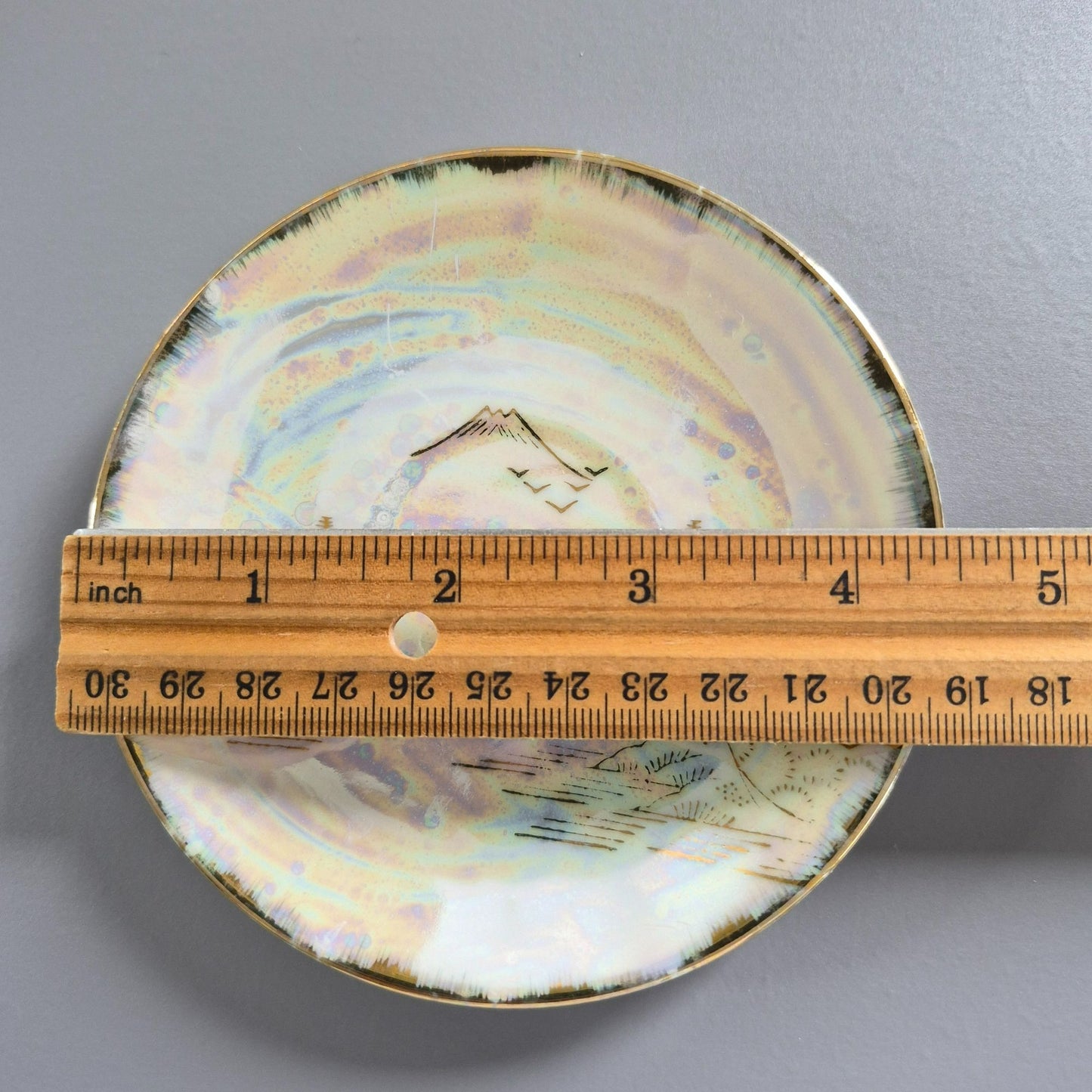 Lithophane Geisha Demitasse Cup and Saucer, 2 Sets, c.1920-40 Japan