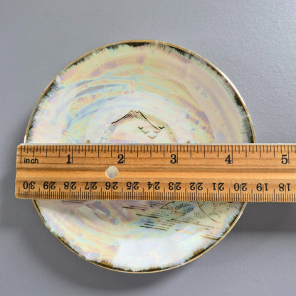 Lithophane Geisha Demitasse Cup and Saucer, 2 Sets, c.1920-40 Japan