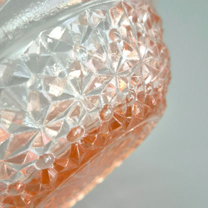 Jeannette HOLIDAY PINK Berry Bowl, Set of 2, c.1940-60s USA