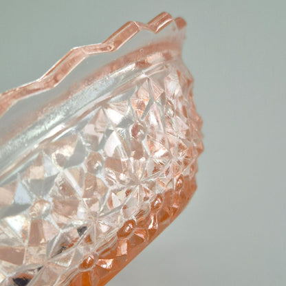 Jeannette HOLIDAY PINK Berry Bowl, Set of 2, c.1940-60s USA