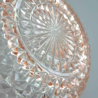 Jeannette HOLIDAY PINK Berry Bowl, Set of 2, c.1940-60s USA