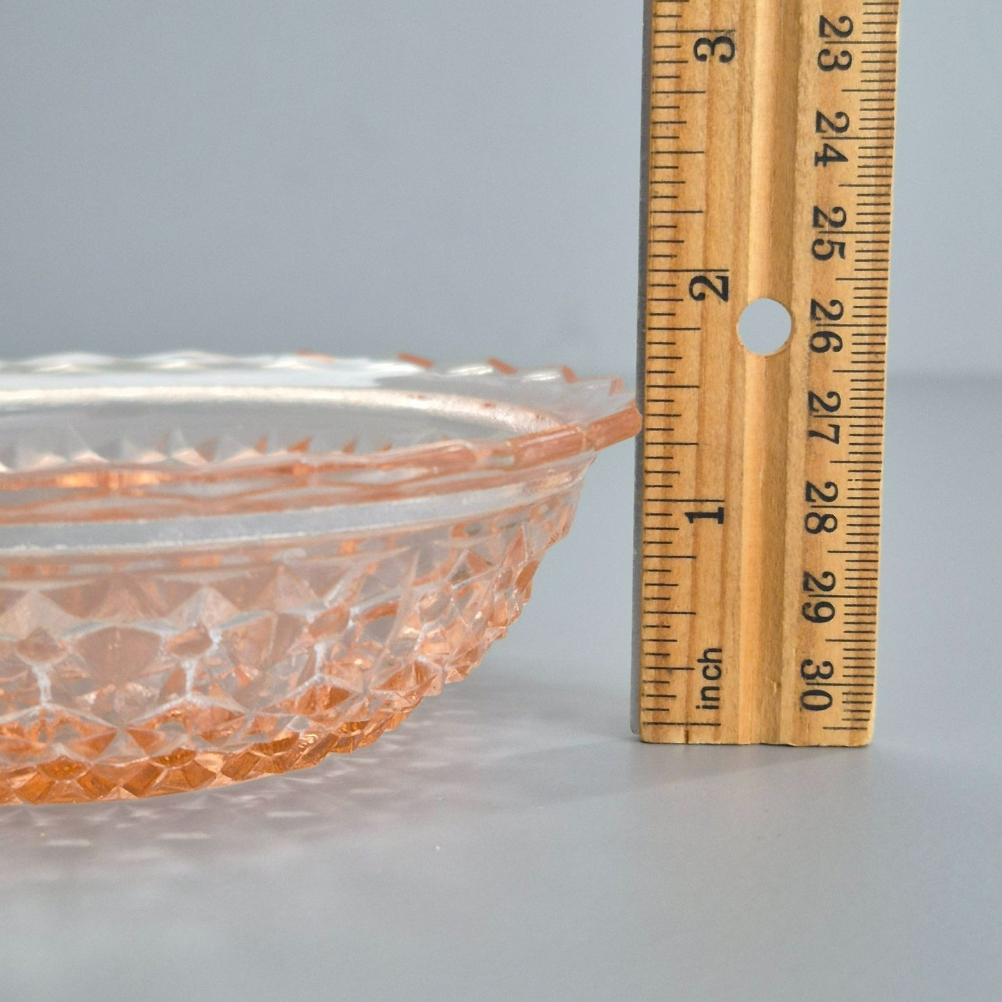 Jeannette HOLIDAY PINK Berry Bowl, Set of 2, c.1940-60s USA