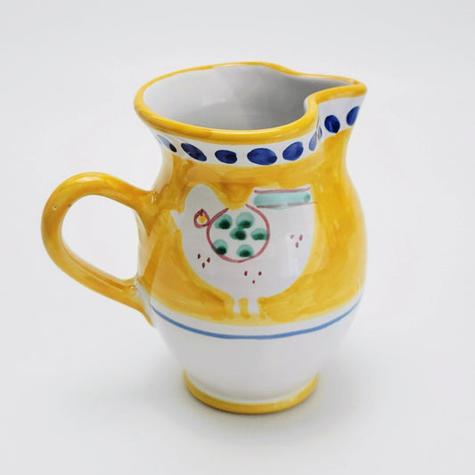 Solimene 12fl. oz. Abstract Animal Pitcher, Made in Italy