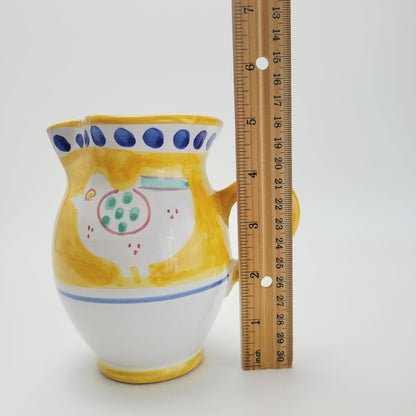 Solimene 12fl. oz. Abstract Animal Pitcher, Made in Italy