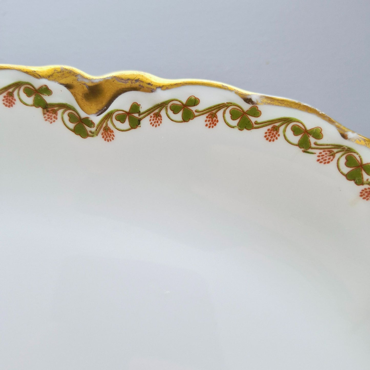 Haviland "Clover Leaf" 13" Oval Platter, Limoges France c.1926-31