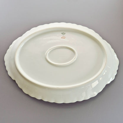 Haviland "Clover Leaf" 13" Oval Platter, Limoges France c.1926-31