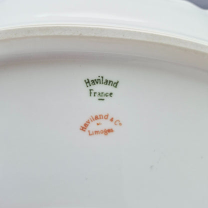 Haviland "Clover Leaf" 13" Oval Platter, Limoges France c.1926-31