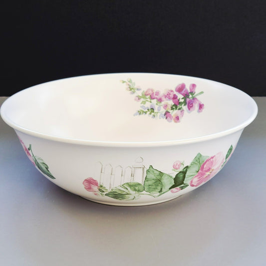 Pfaltzgraff Cape May 10" Large Salad Bowl, c.1990s USA Made
