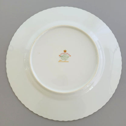 Franconia K&A Krautheim Hawthorn Dinner Plate, Gadroon Border, c.1964-75 Germany