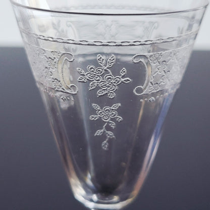 Fostoria Washington Cordial Sherry Glass Set of 2, c.1923-28 USA